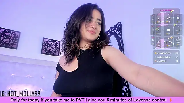 Molly 25 online show from 11, 2, 2025