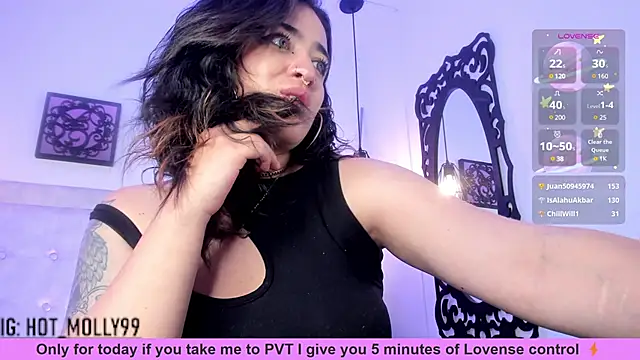 Molly 25 online show from 11, 2, 2025