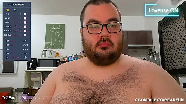 alexxxbear online show from 14, 3, 2025