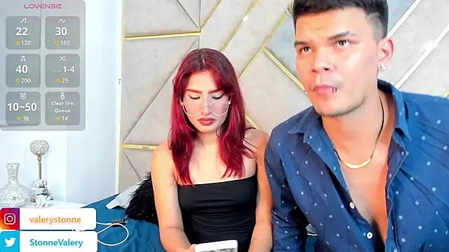 ValeryandMarcel online show from 22, 2, 2025