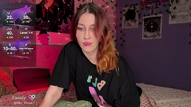 Dita Redrum online show from 15, 10, 2025