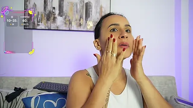 Sara Charmy online show from 1, 10, 2025