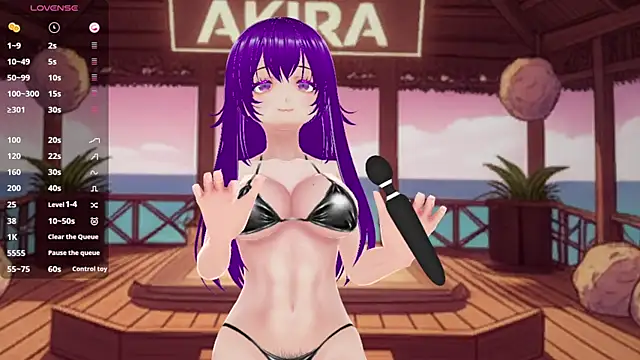 AkiraVixent online show from 30, 11, 2025