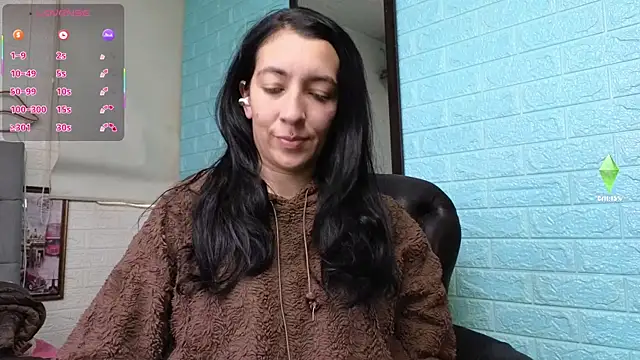 Snapshot of SALOME_KORLAND chatting on 9, 10, 2025 SALOME KORLAND online show from 9, 10, 2025