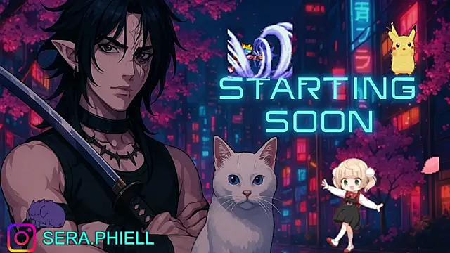 Seraphiell online show from 3, 10, 2025