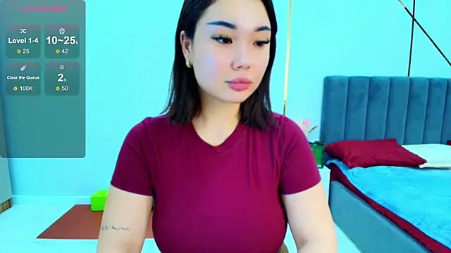 Snapshot of hwa_rin chatting on 24, 10, 2025 hwa rin online show from 24, 10, 2025