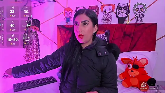 Paris Evans01 online show from 27, 10, 2025