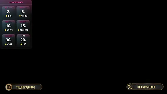 MelanyVegas online show from 2, 10, 2025