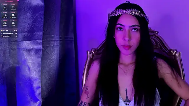 Snapshot of ValkaGrecco chatting on 9, 10, 2025 ValkaGrecco online show from 9, 10, 2025