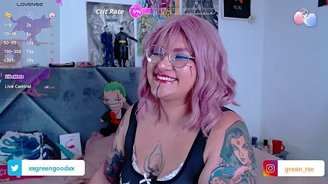 XxGreenGoodxX online show from 10, 10, 2025