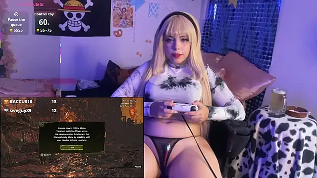 Snapshot of PixelKitty_ chatting on 3, 10, 2025 PixelKitty online show from 3, 10, 2025