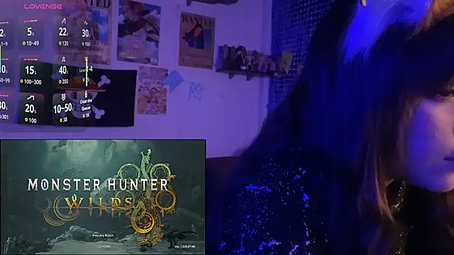 Snapshot of PixelKitty_ chatting on 8, 10, 2025 PixelKitty online show from 8, 10, 2025