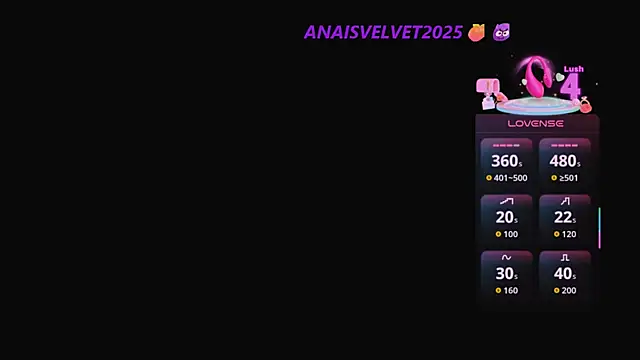 anaisvelvet2025 online show from 15, 10, 2025