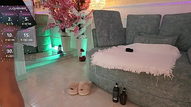 LoonaNyx online show from 15, 12, 2025