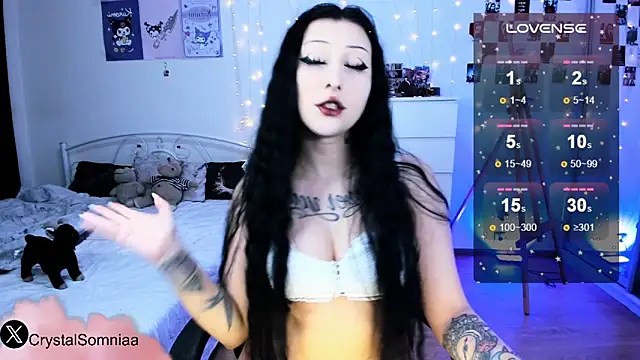 Crystal somnia online show from 23, 10, 2025