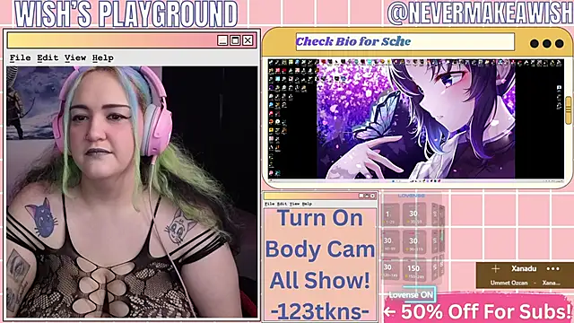 Snapshot of nevermakeawish chatting on 6, 3, 2026 nevermakeawish online show from 6, 3, 2026