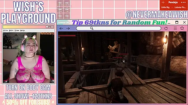 Snapshot of nevermakeawish chatting on 13, 3, 2026 nevermakeawish online show from 13, 3, 2026