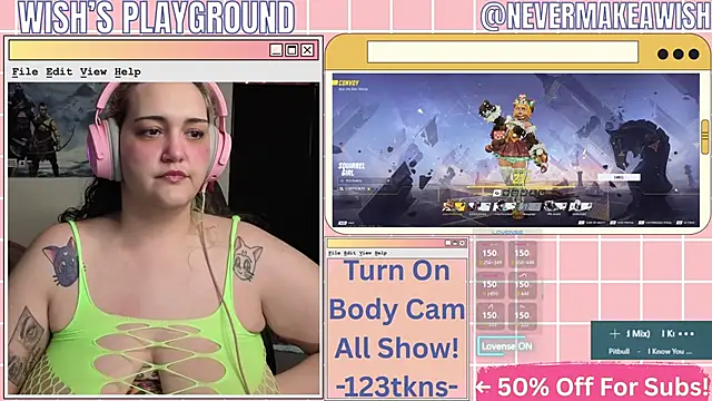 Snapshot of nevermakeawish chatting on 17, 3, 2026 nevermakeawish online show from 17, 3, 2026