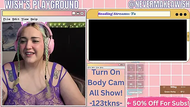 Snapshot of nevermakeawish chatting on 31, 3, 2026 nevermakeawish online show from 31, 3, 2026