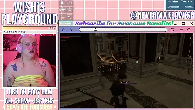 Snapshot of nevermakeawish chatting on 5, 4, 2026 nevermakeawish online show from 5, 4, 2026