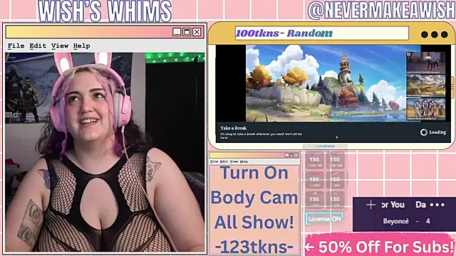 nevermakeawish online show from 19, 5, 2026