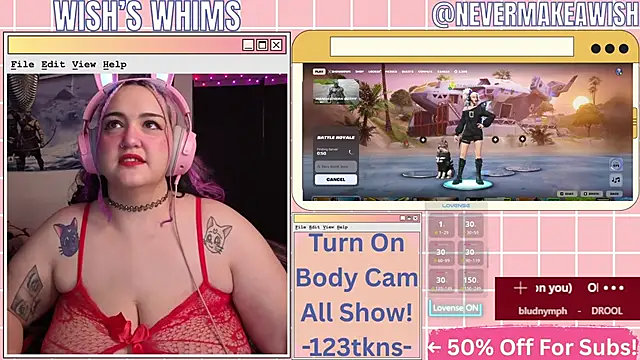 nevermakeawish online show from 23, 5, 2026