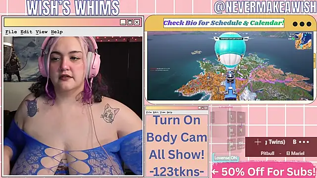 nevermakeawish online show from 27, 6, 2026