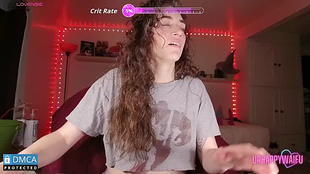 Snapshot of urhappywaifu chatting on 15, 10, 2025 urhappywaifu online show from 15, 10, 2025