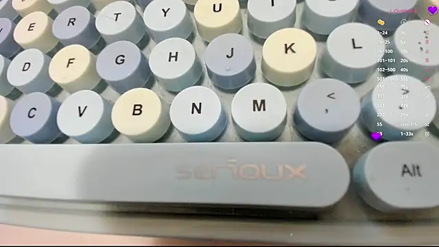 Monica Velvet online show from 28, 10, 2025