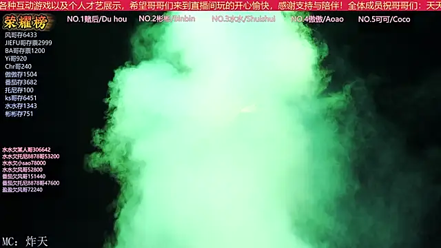 Snapshot of SK-001 chatting on 11, 9, 2025 SK-001 online show from 11, 9, 2025