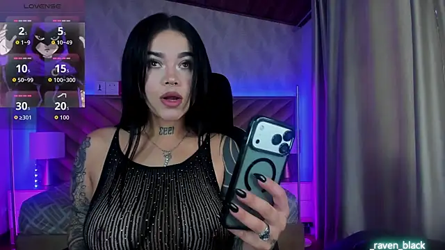  raven black online show from 12, 5, 2026
