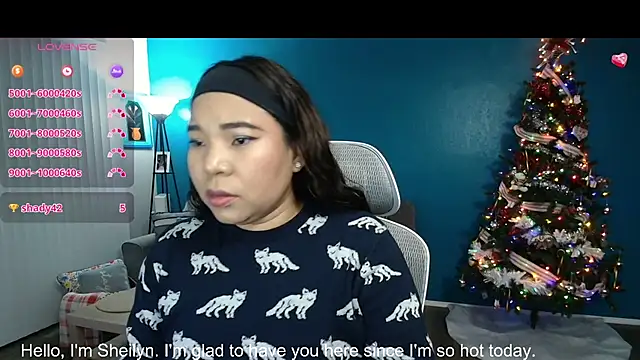 SHEILYN  online show from 2, 12, 2025