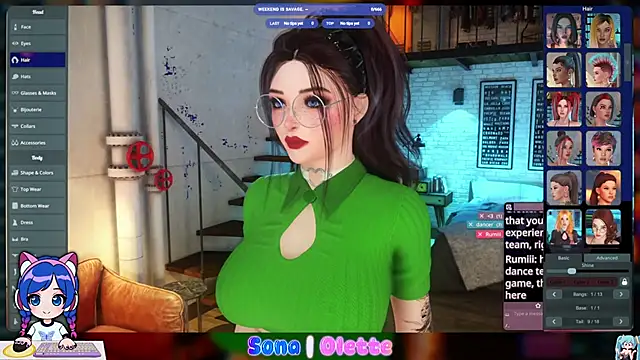 SonaBoobvelle online show from 27, 6, 2026