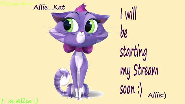 Allie Kat online show from 24, 5, 2026