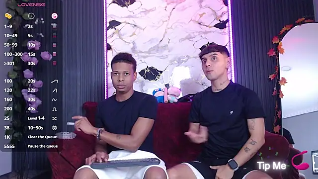 SpicyBoys X online show from 18, 10, 2025