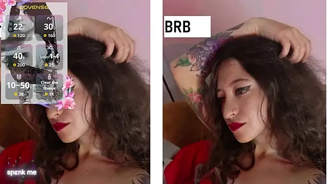 Roshhell1 online show from 6, 11, 2025