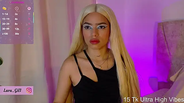 LaraGiil online show from 1, 10, 2025