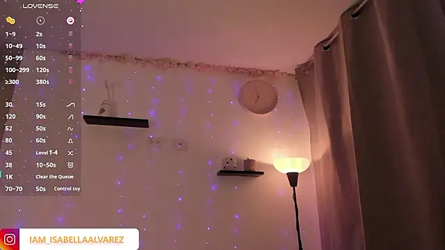 isabella sea  online show from 17, 2, 2026