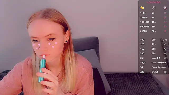 AliceNya cute online show from 9, 4, 2026