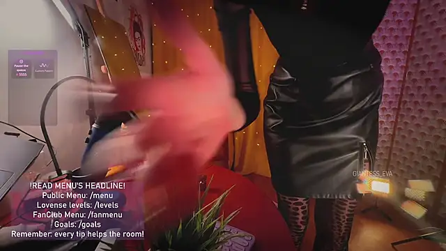 Giantess Eva online show from 9, 5, 2026