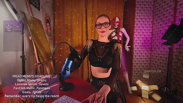 Giantess Eva online show from 14, 5, 2026