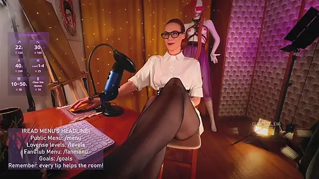 Giantess Eva online show from 15, 5, 2026