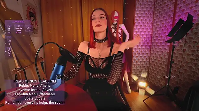 Giantess Eva online show from 16, 5, 2026