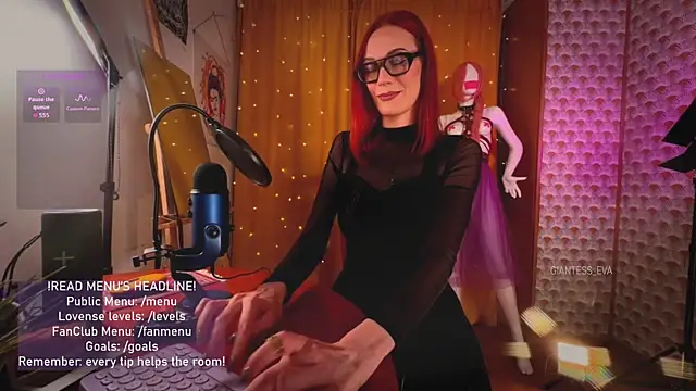 Giantess Eva online show from 29, 5, 2026