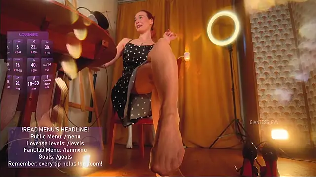 Giantess Eva online show from 18, 7, 2026