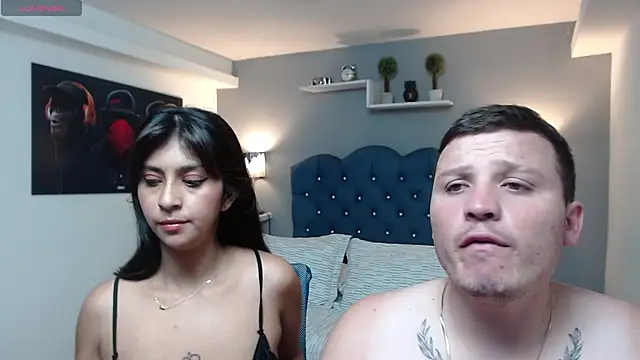 Snapshot of scarlett_and_justin chatting on 14, 10, 2025 scarlett and justin online show from 14, 10, 2025