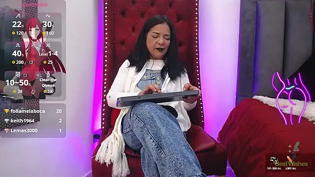 Snapshot of EvaGoddess_ chatting on 3, 2, 2026 EvaGoddess online show from 3, 2, 2026