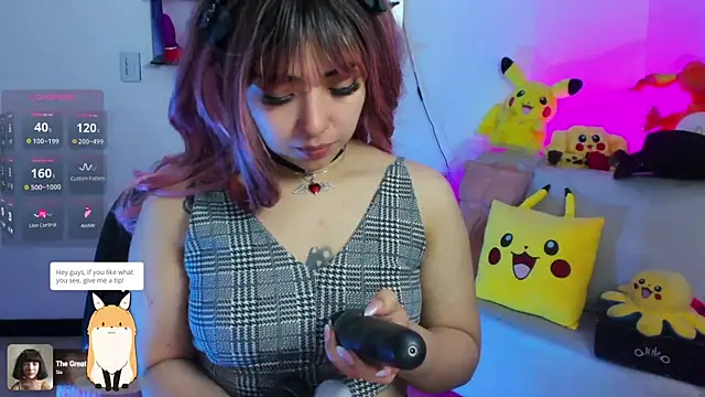 Snapshot of melody_neko777 chatting on 17, 10, 2025 melody neko777 online show from 17, 10, 2025