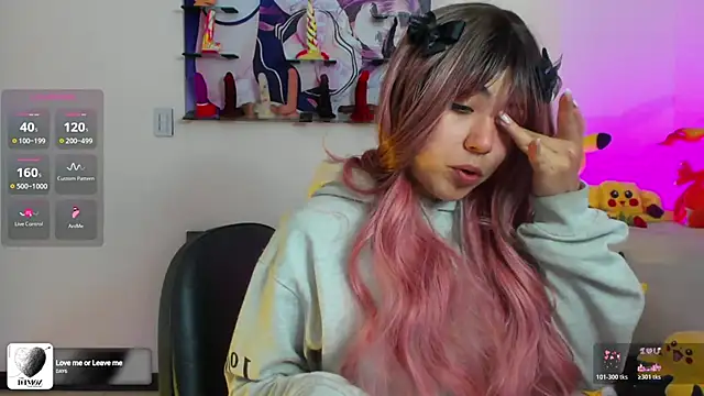 Snapshot of melody_neko777 chatting on 20, 10, 2025 melody neko777 online show from 20, 10, 2025