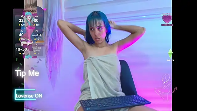 Snapshot of ElektraBlue chatting on 6, 11, 2025 ElektraBlue online show from 6, 11, 2025